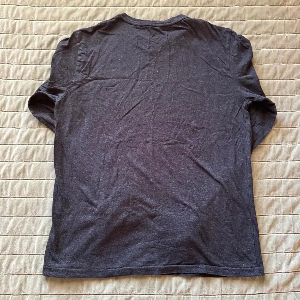 Polo Ralph Lauren long sleeve charcoal grey shirt in size L.